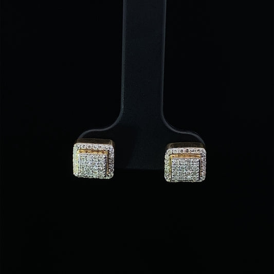 10K Diamond Earring 10837