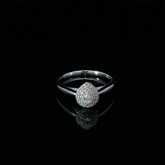 14K Diamond Ring 3393