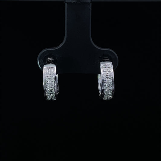 14K Diamond Earring 3440