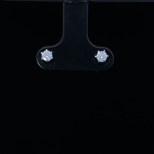 18K Diamond Earring 00120