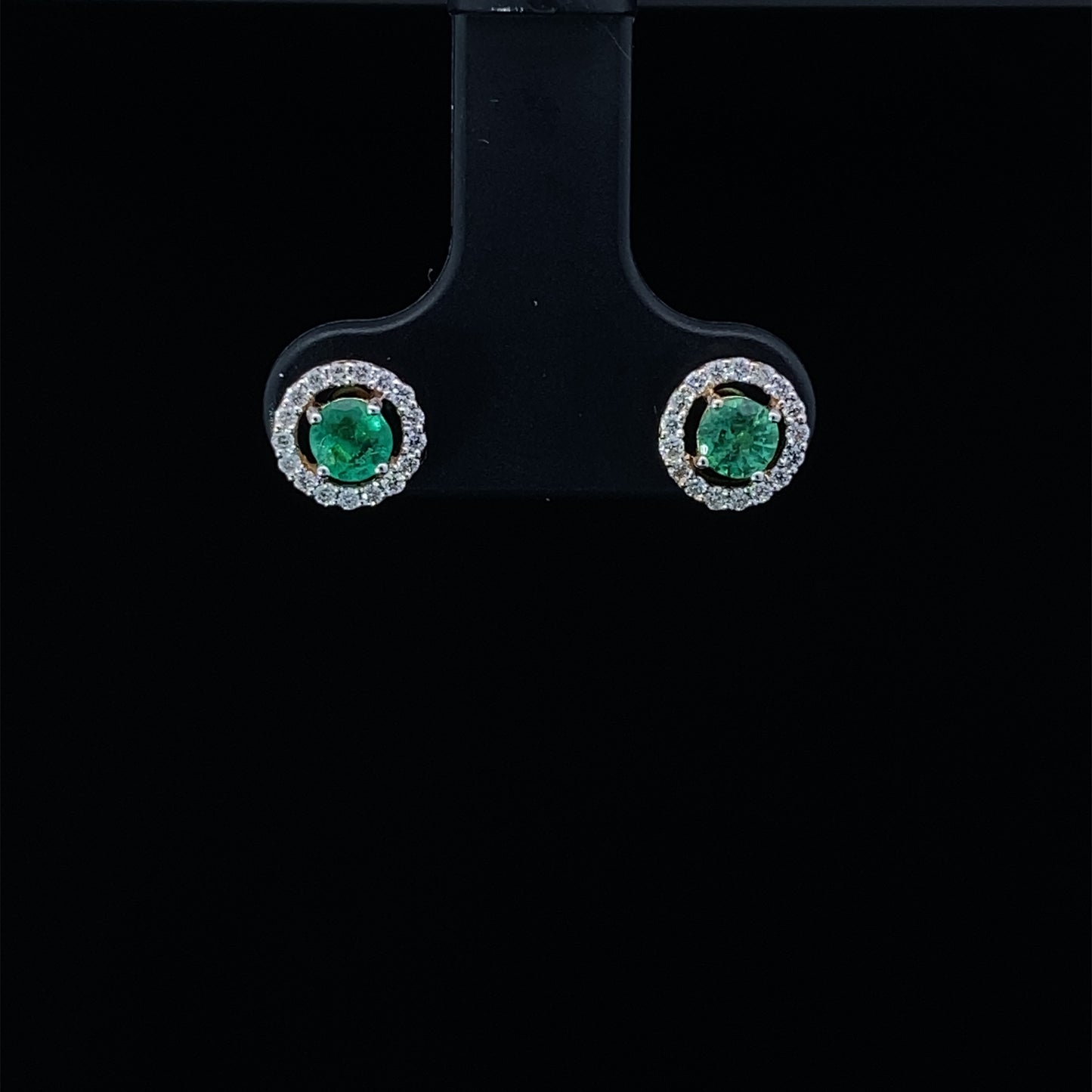 18K Diamond Earring 01410
