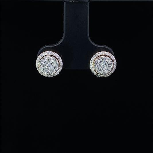 18K Diamond Earring 02832