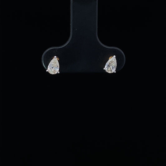18K Diamond Earring 01550