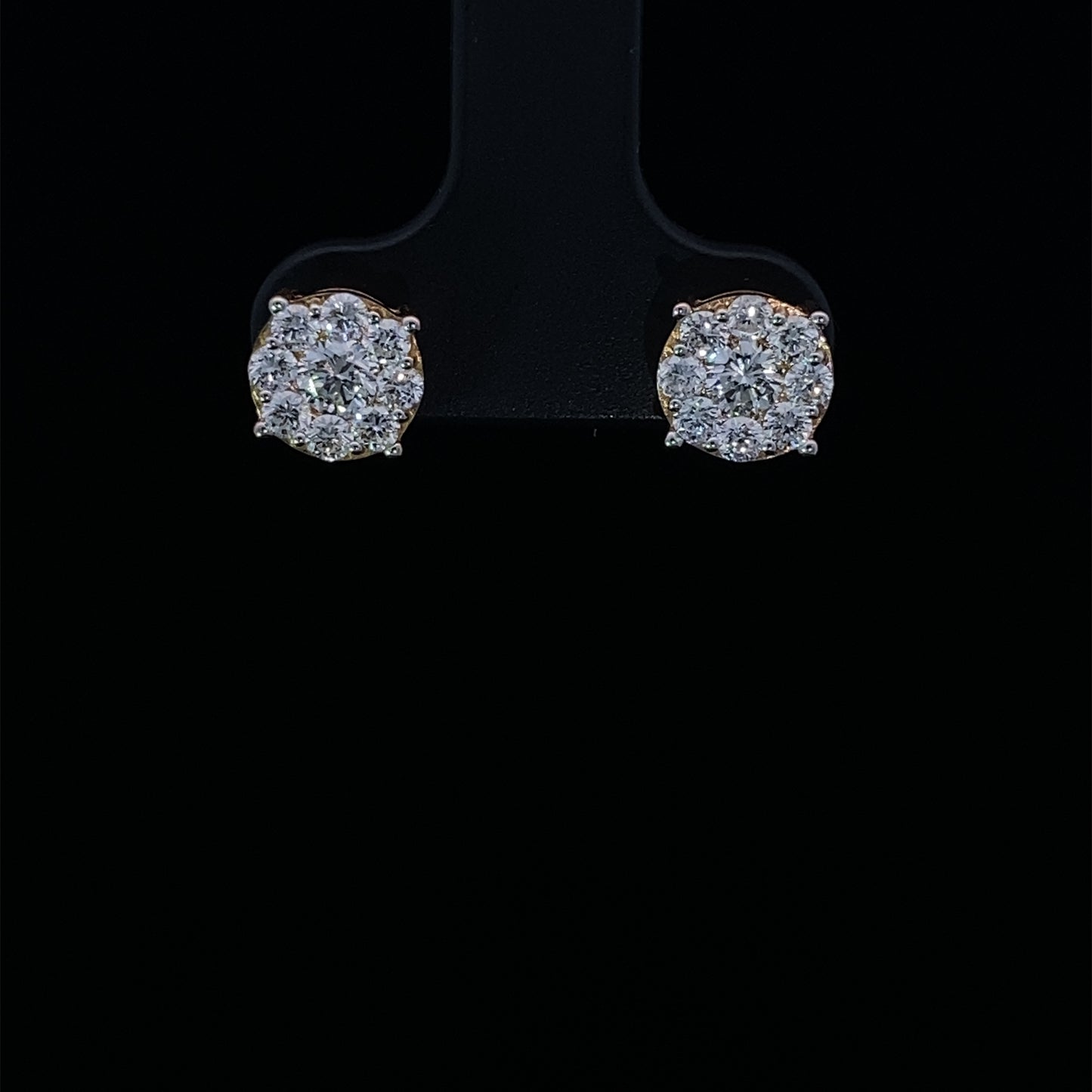 18K Diamond Earring 02737