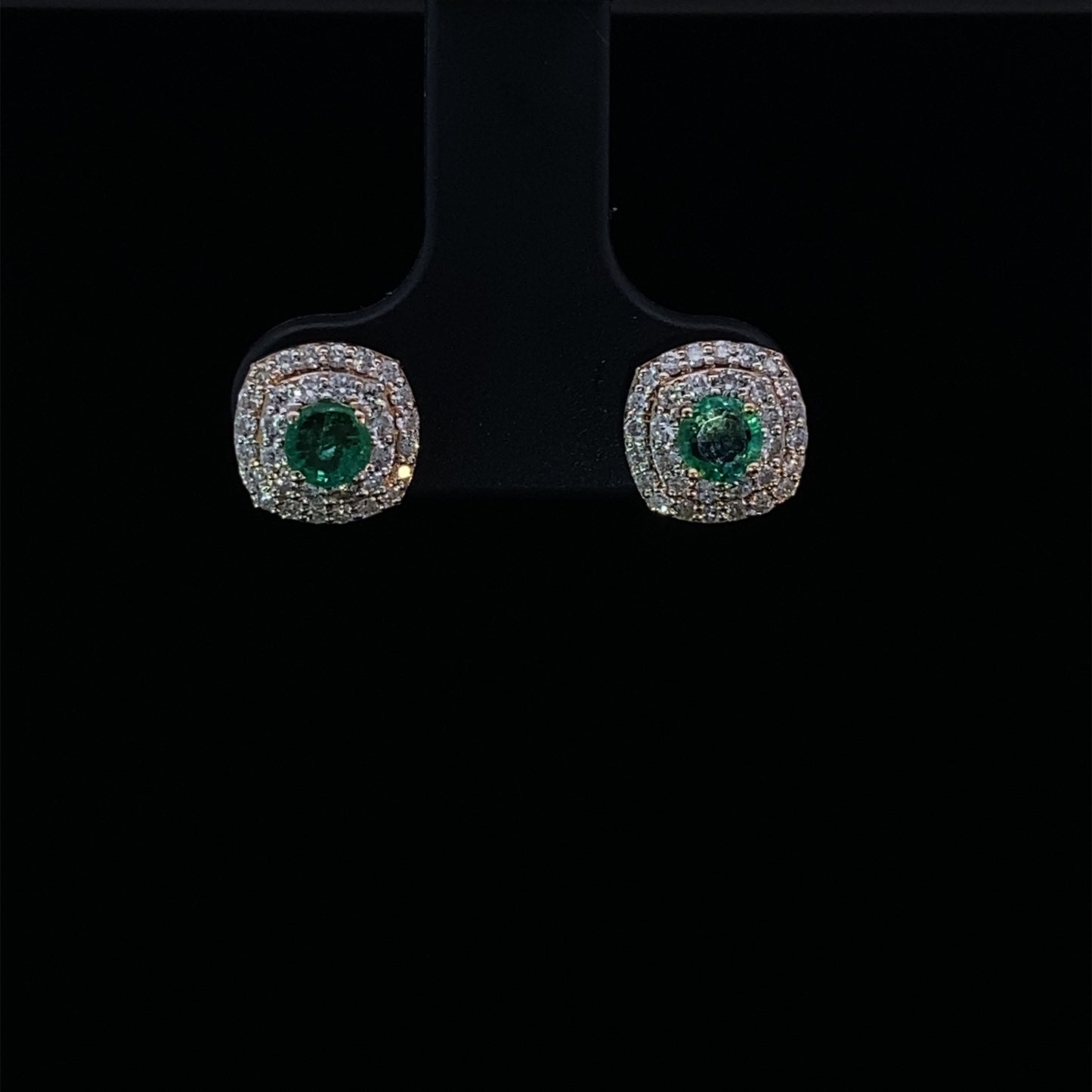 18K Diamond Earring 01091