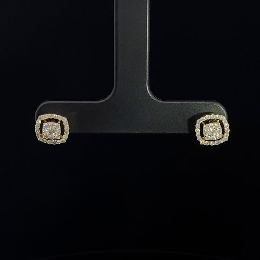 14K Diamond Earring 022351