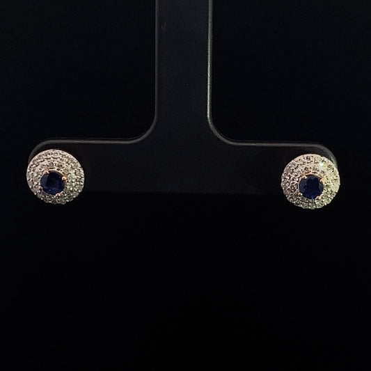 14K Diamond Earring 02236