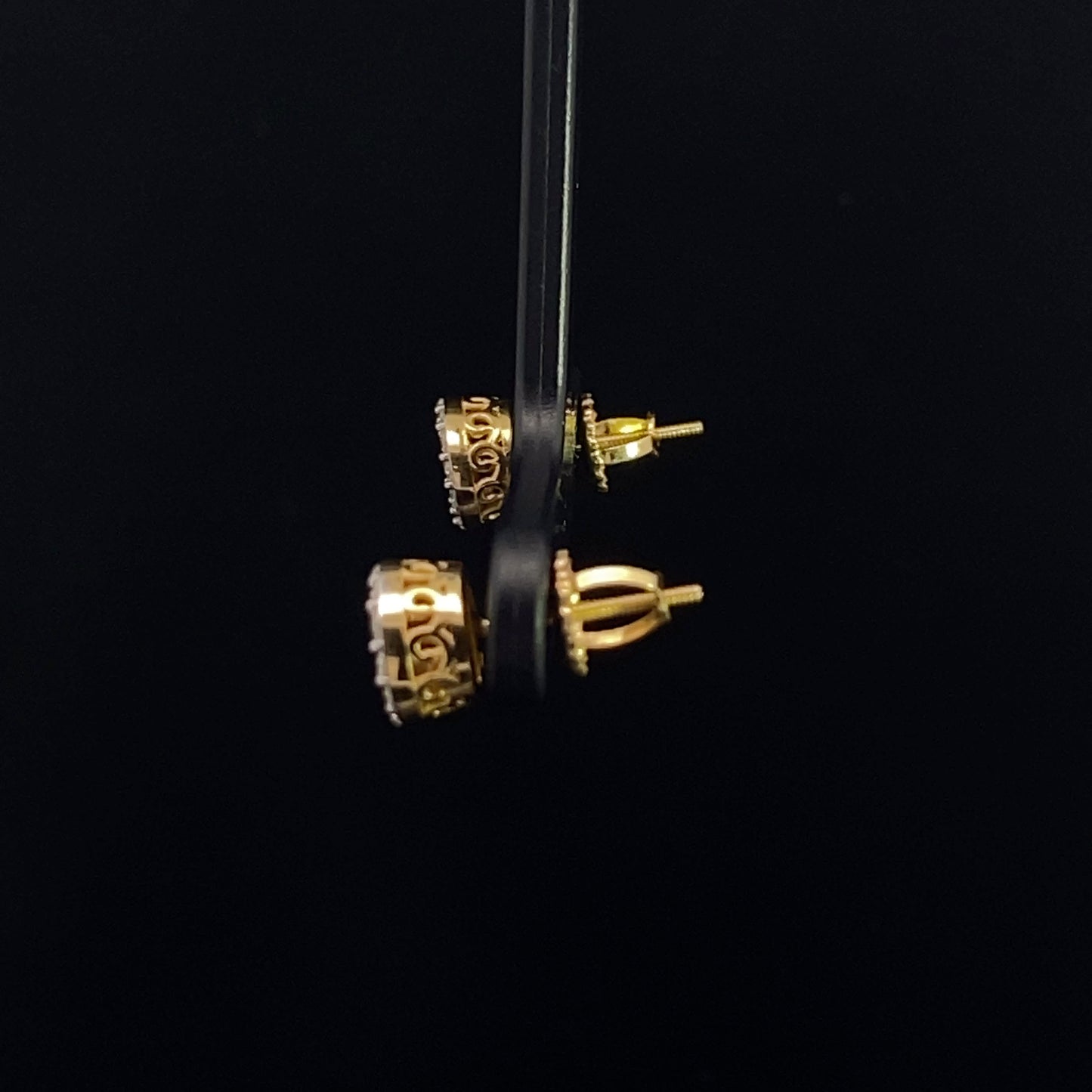 10K Diamond Earring 10574