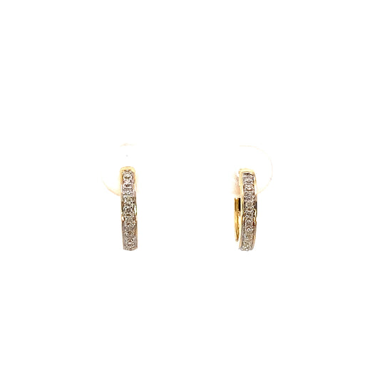14K Diamond Earring 022316