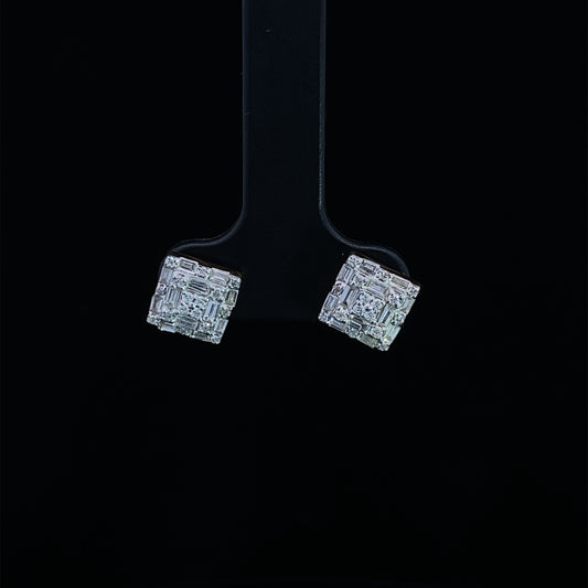 10K Diamond Earring 10927