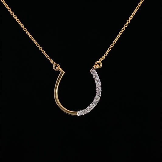 14K Diamond Pendant D-061354