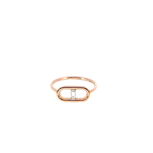 14K Diamond Ring 3371