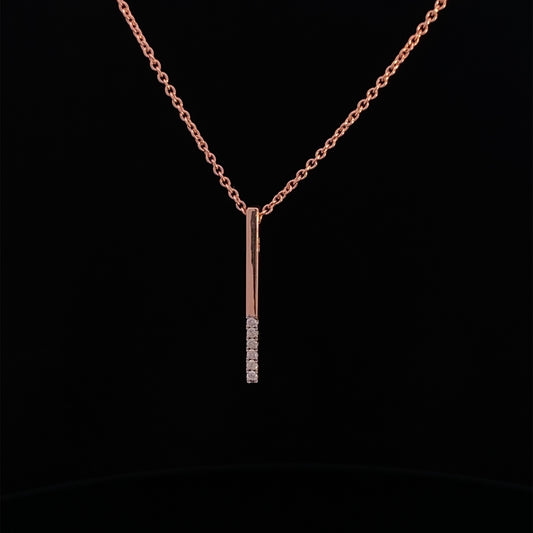 14K Diamond Pendant D-061364