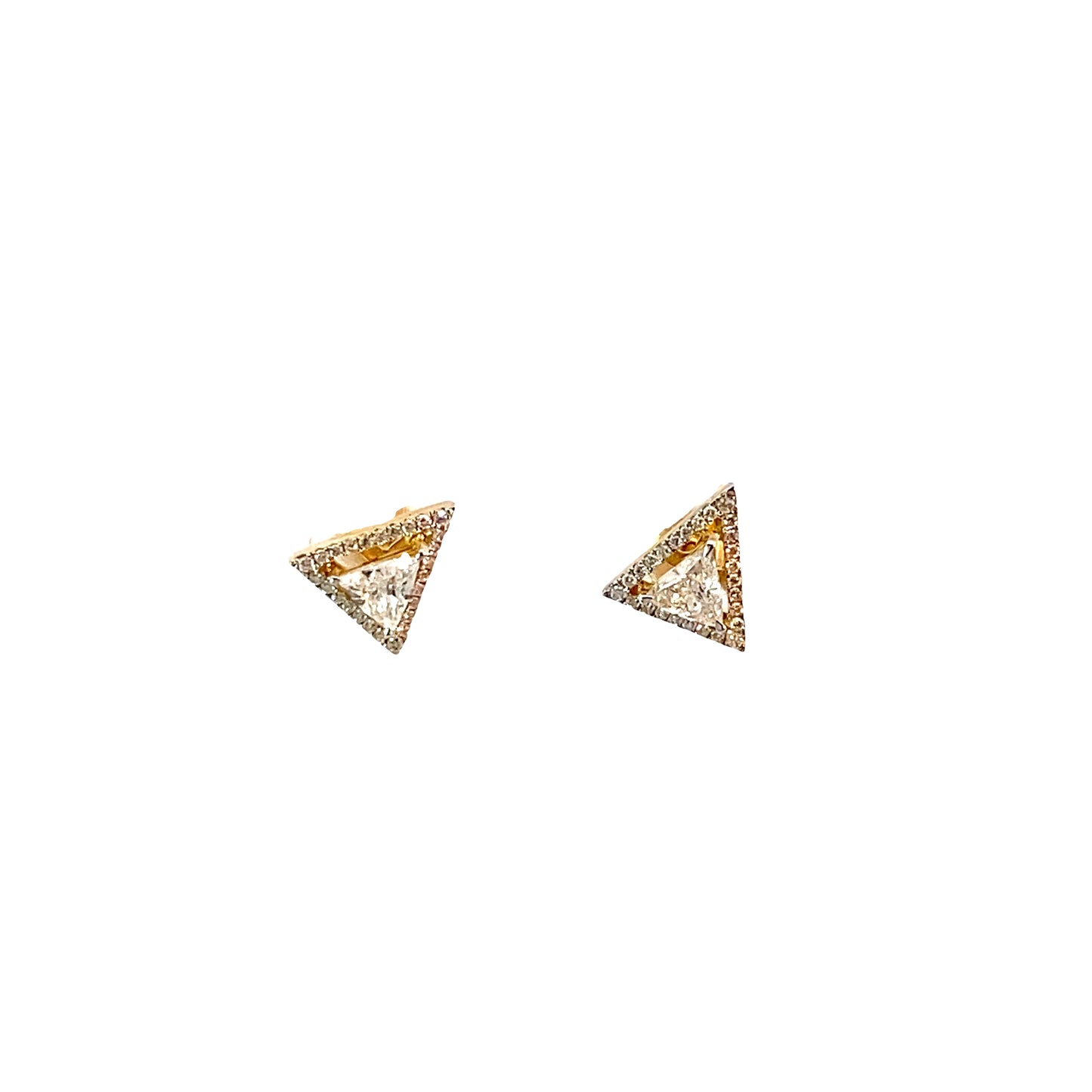 18K Diamond Earring 03027