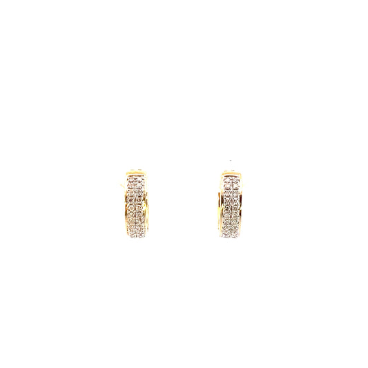14K Diamond Earring 022317