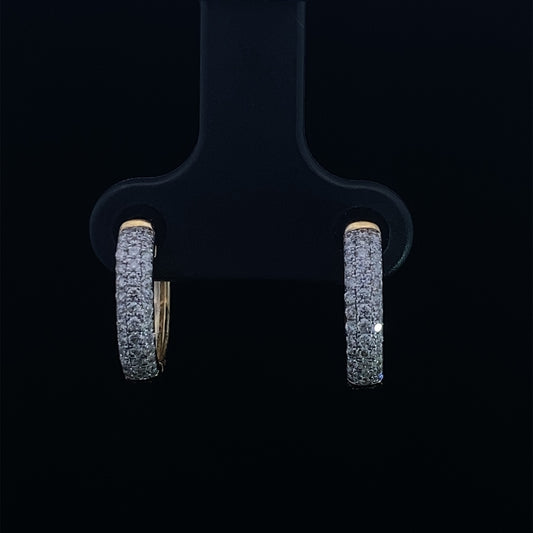 14K Diamond Earring 022329