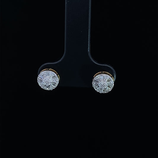 10K Diamond Earring 10986