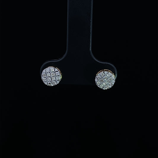 10K Diamond Earring 10963-B